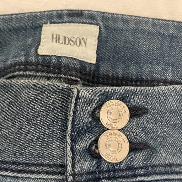 Hudson Nico Jeans Womens Size 31 Blue Light Wash Stretch Denim NEW - Picture 12 of 14